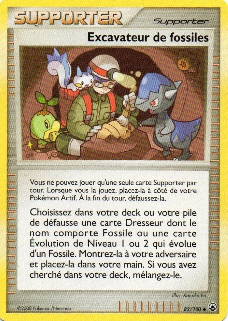 Excavateur de fossiles