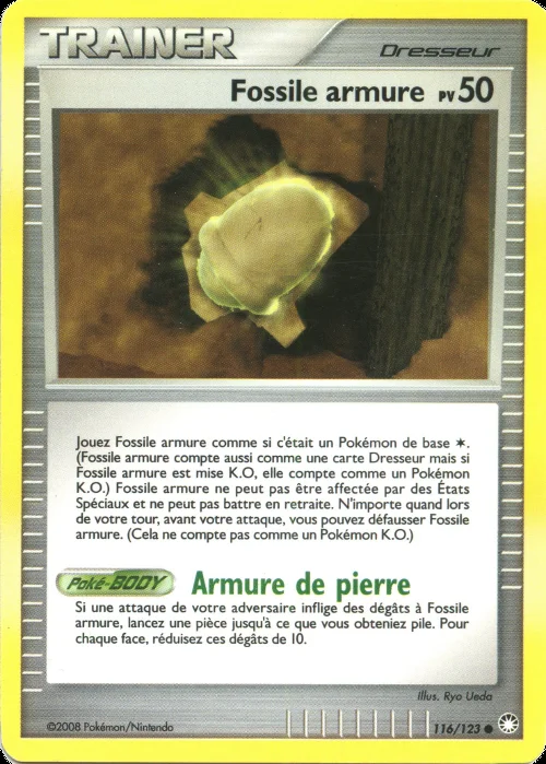Fossile armure