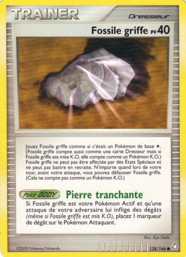 Fossile griffe