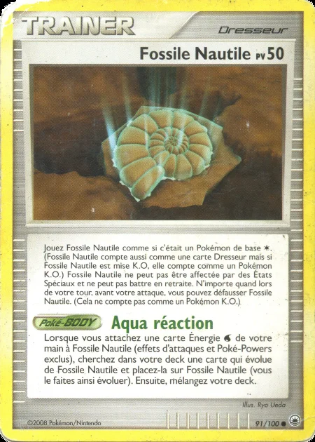 Fossile Nautile