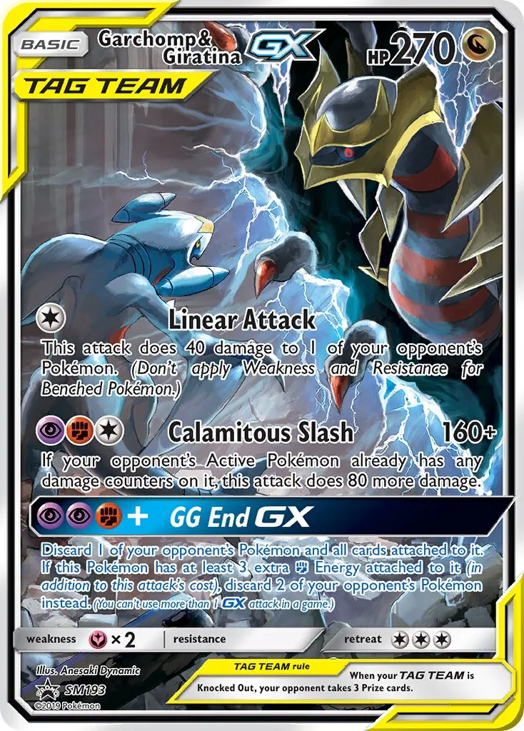 Carchacrok et Giratina-GX