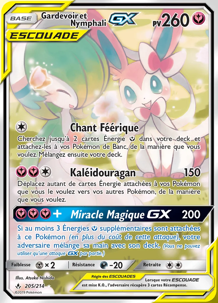 Gardevoir et Nymphali-GX