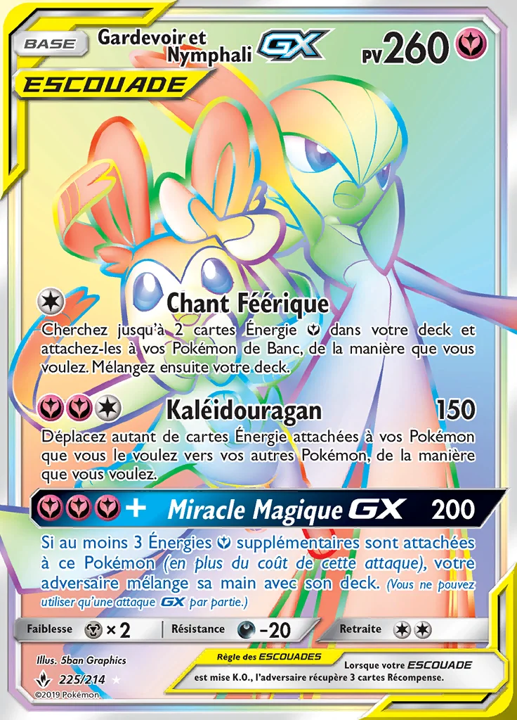 Gardevoir et Nymphali-GX
