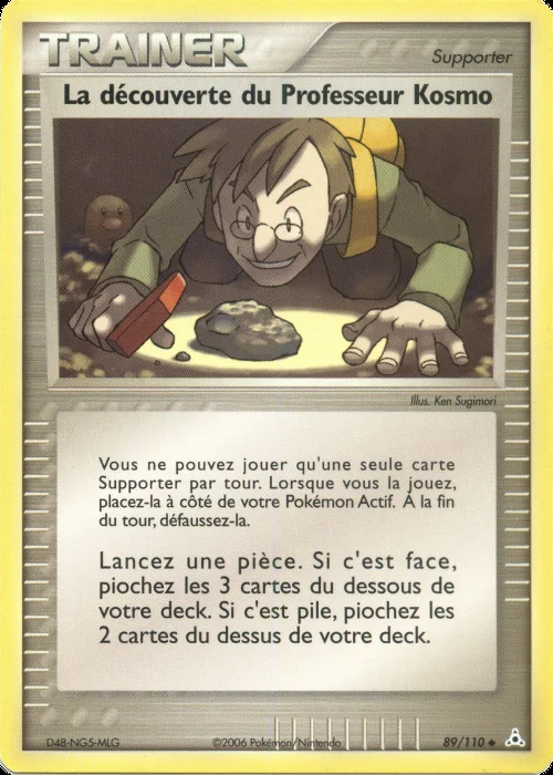 La découverte du Professeur Kosmo