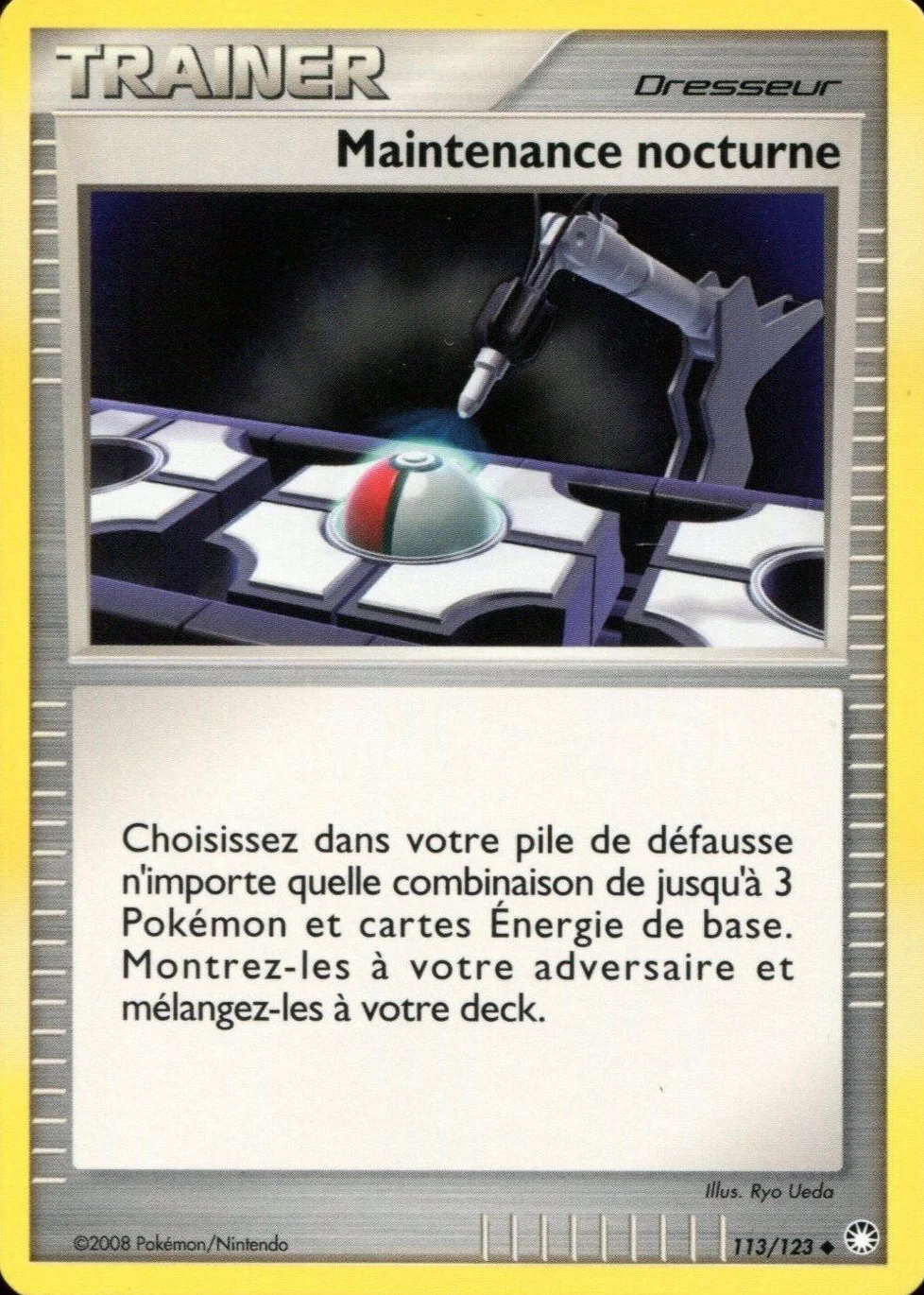 Maintenance nocturne