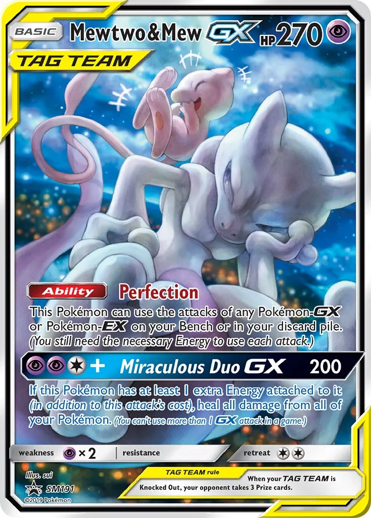 Mewtwo et Mew-GX