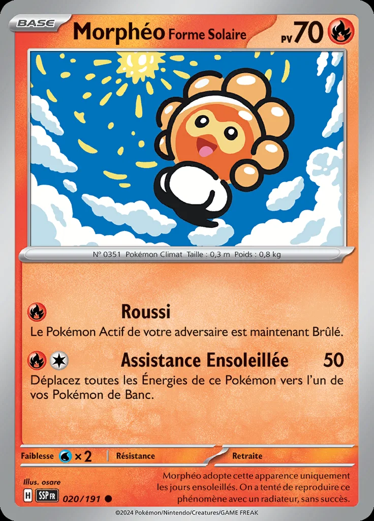 Morphéo Forme Solaire
