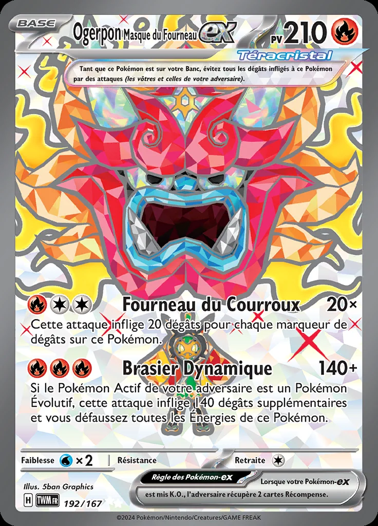 Ogerpon Masque du Fourneau-ex