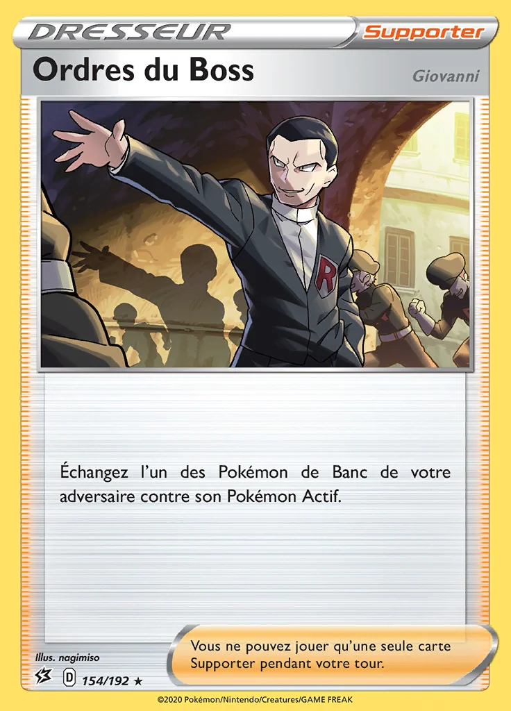Ordres du Boss
