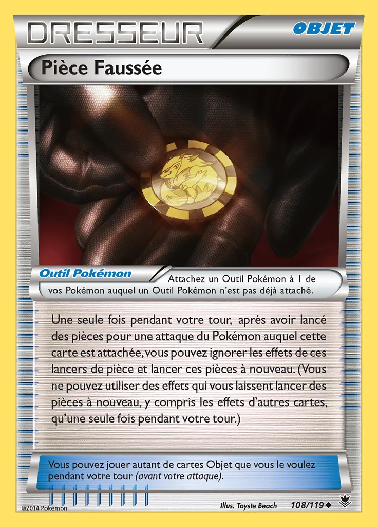 Pièce Faussée
