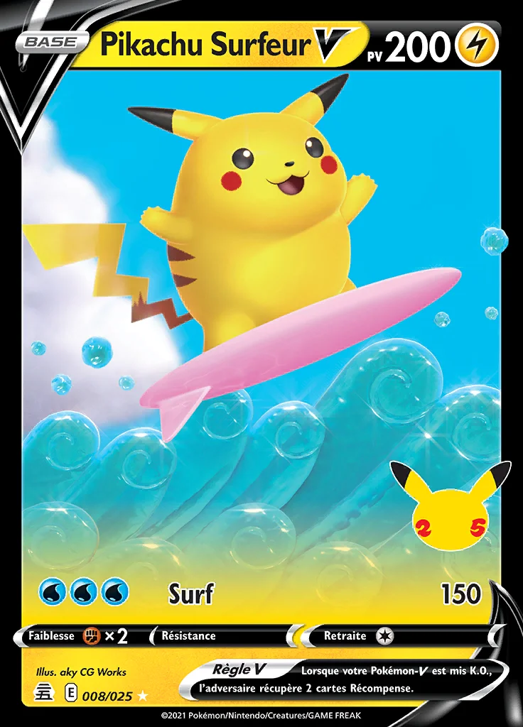 Pikachu Surfeur-V