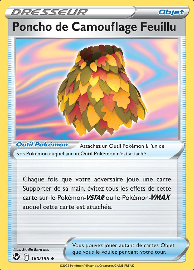 Poncho de Camouflage Feuillu