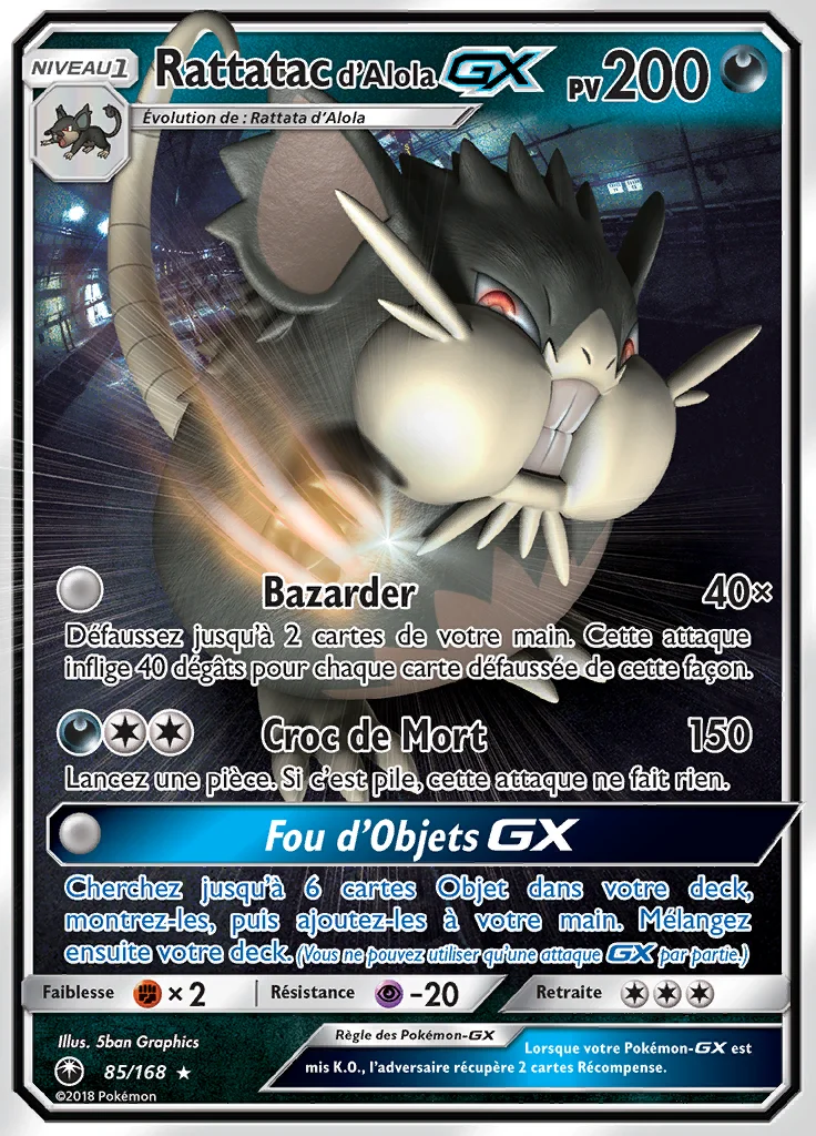 Rattatac d'Alola-GX