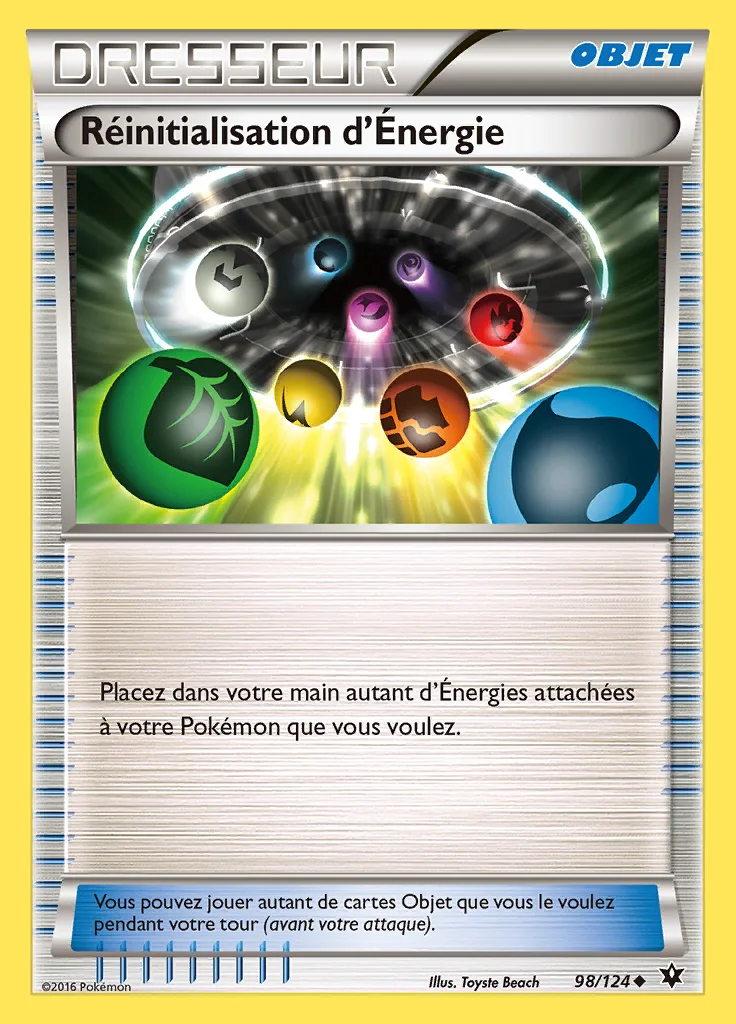 Réinitialisation d'Énergie