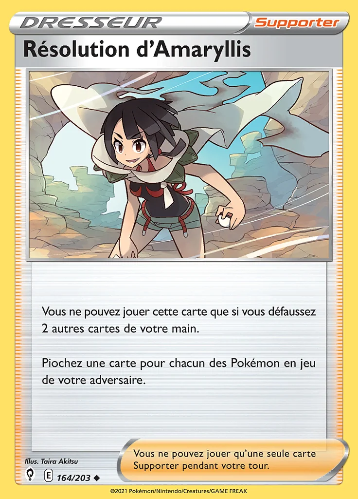 Résolution d'Amaryllis