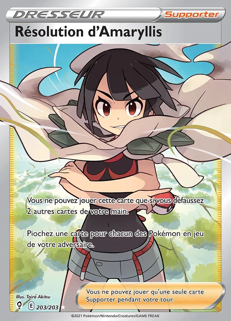Résolution d'Amaryllis