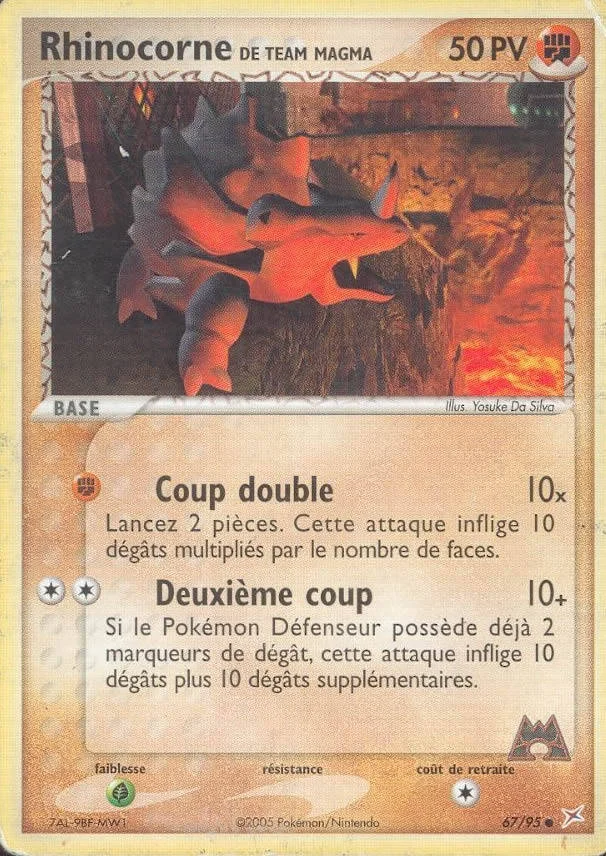 Rhinocorne de Team Magma