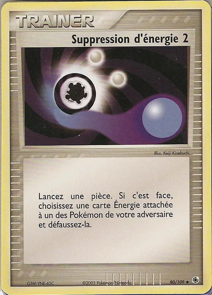 Suppression d'énergie 2