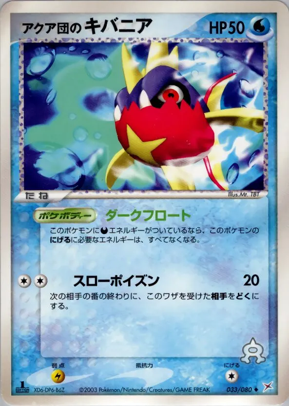 Carvanha de Team Aqua