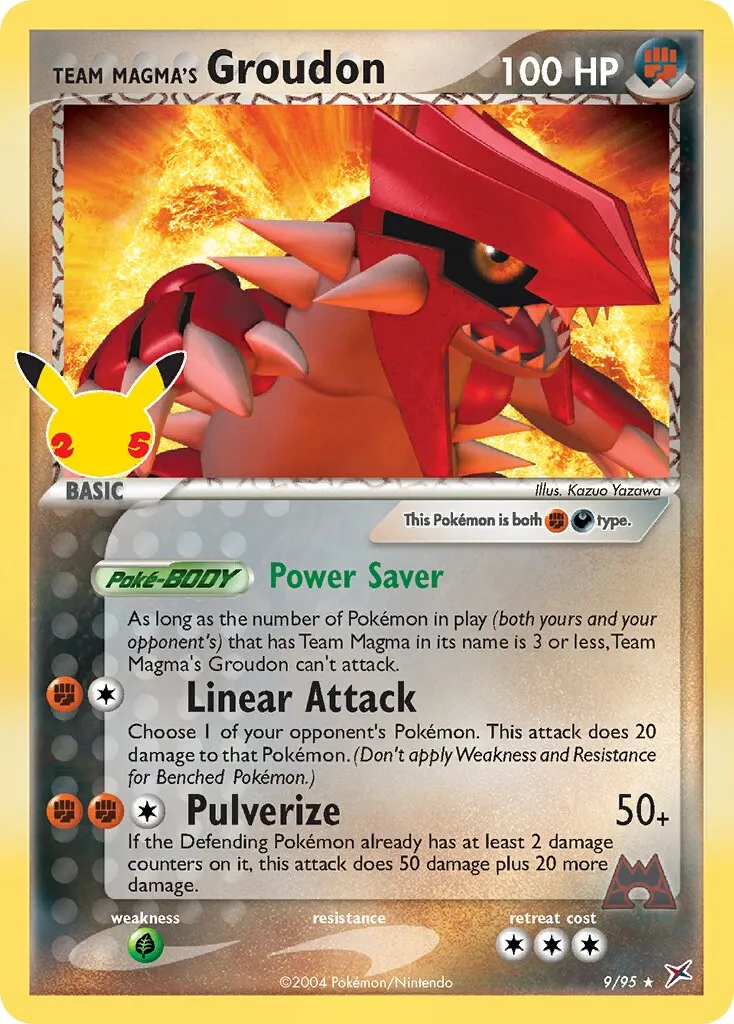 Groudon de Team Magma