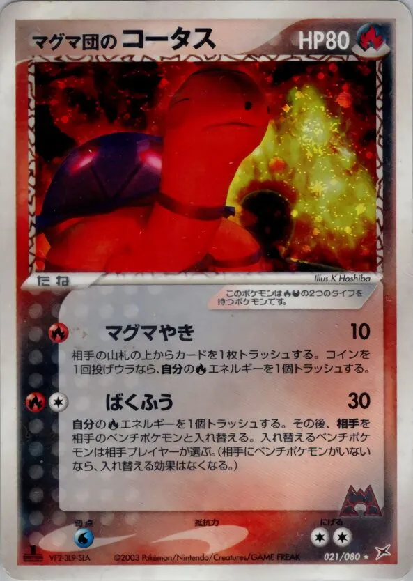 Chartor de Team Magma