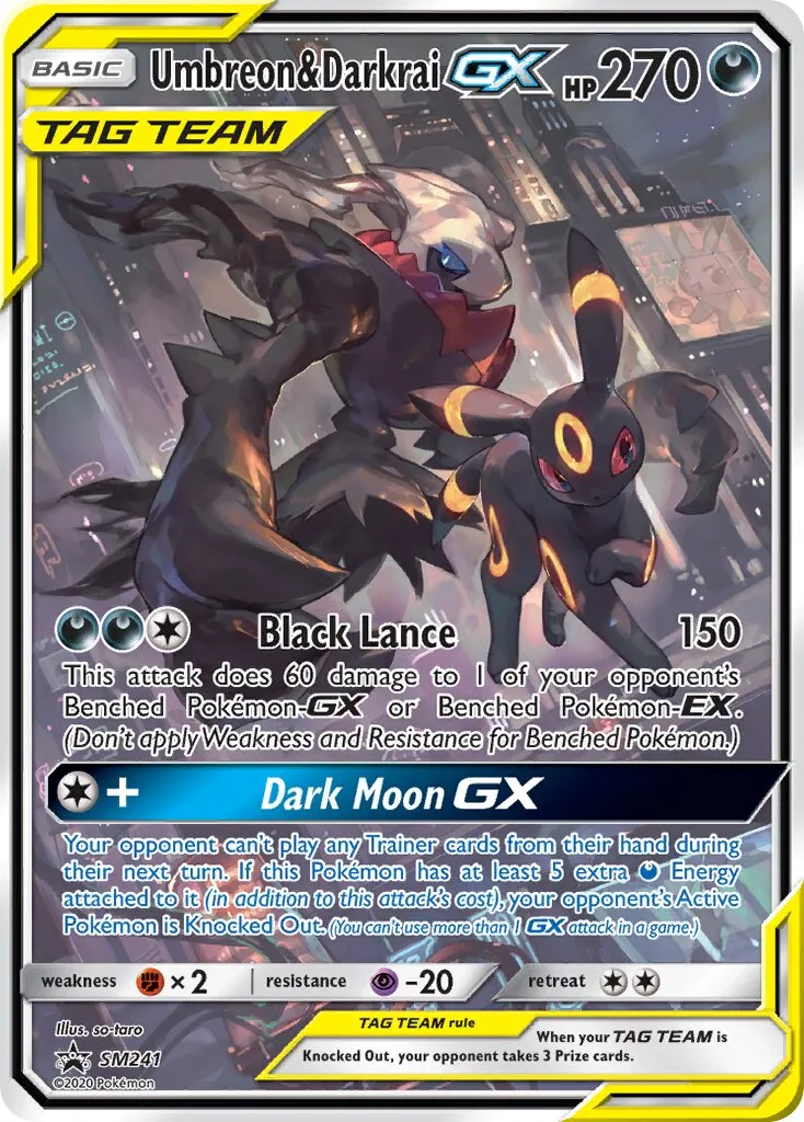 Noctali et Darkrai-GX