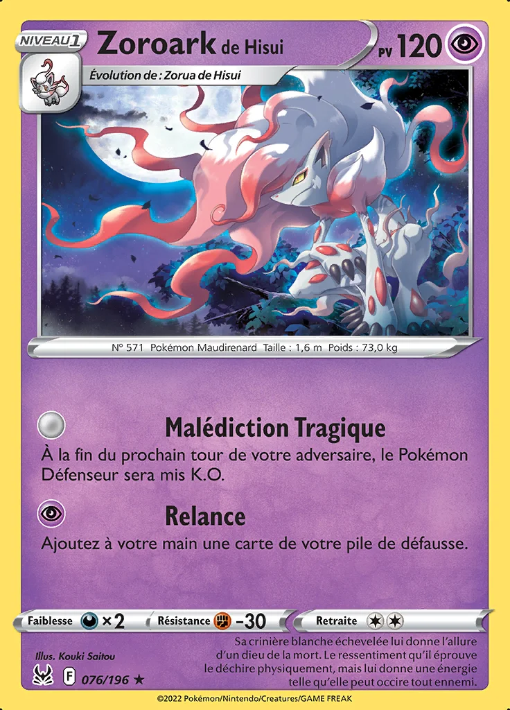 Zoroark de Hisui