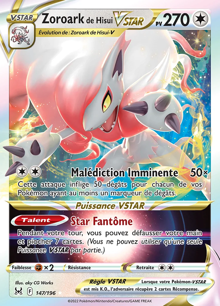 Zoroark de Hisui-VSTAR