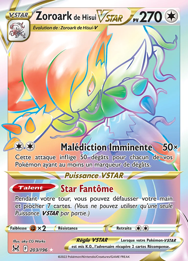 Zoroark de Hisui-VSTAR