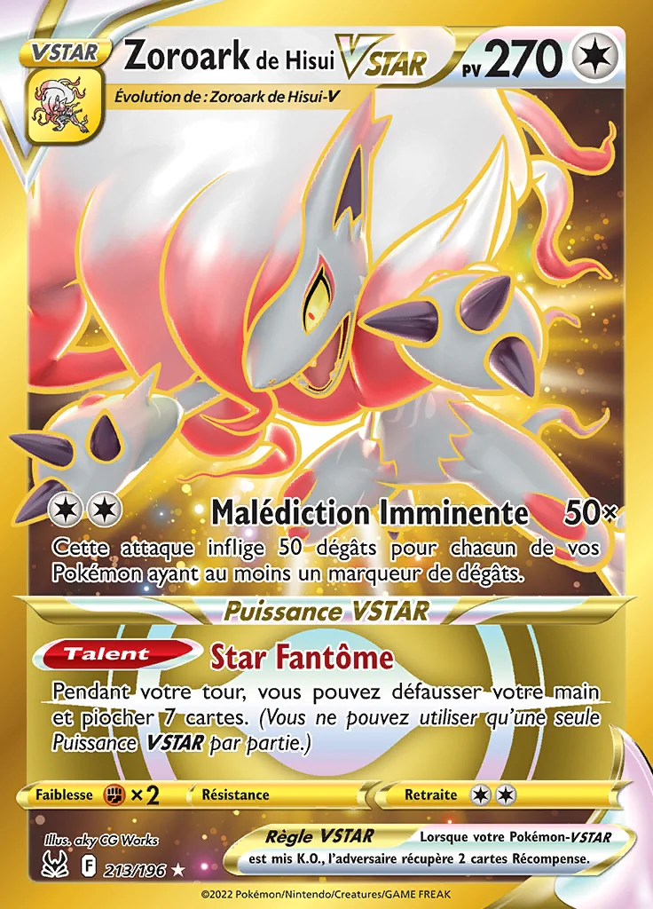 Zoroark de Hisui-VSTAR