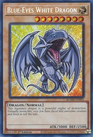 Dragon Blanc aux Yeux Bleus