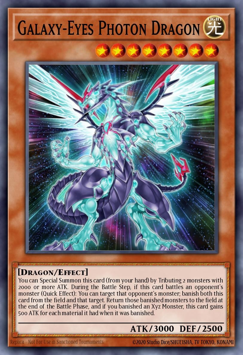 Dragon Photon aux Yeux Galactiques