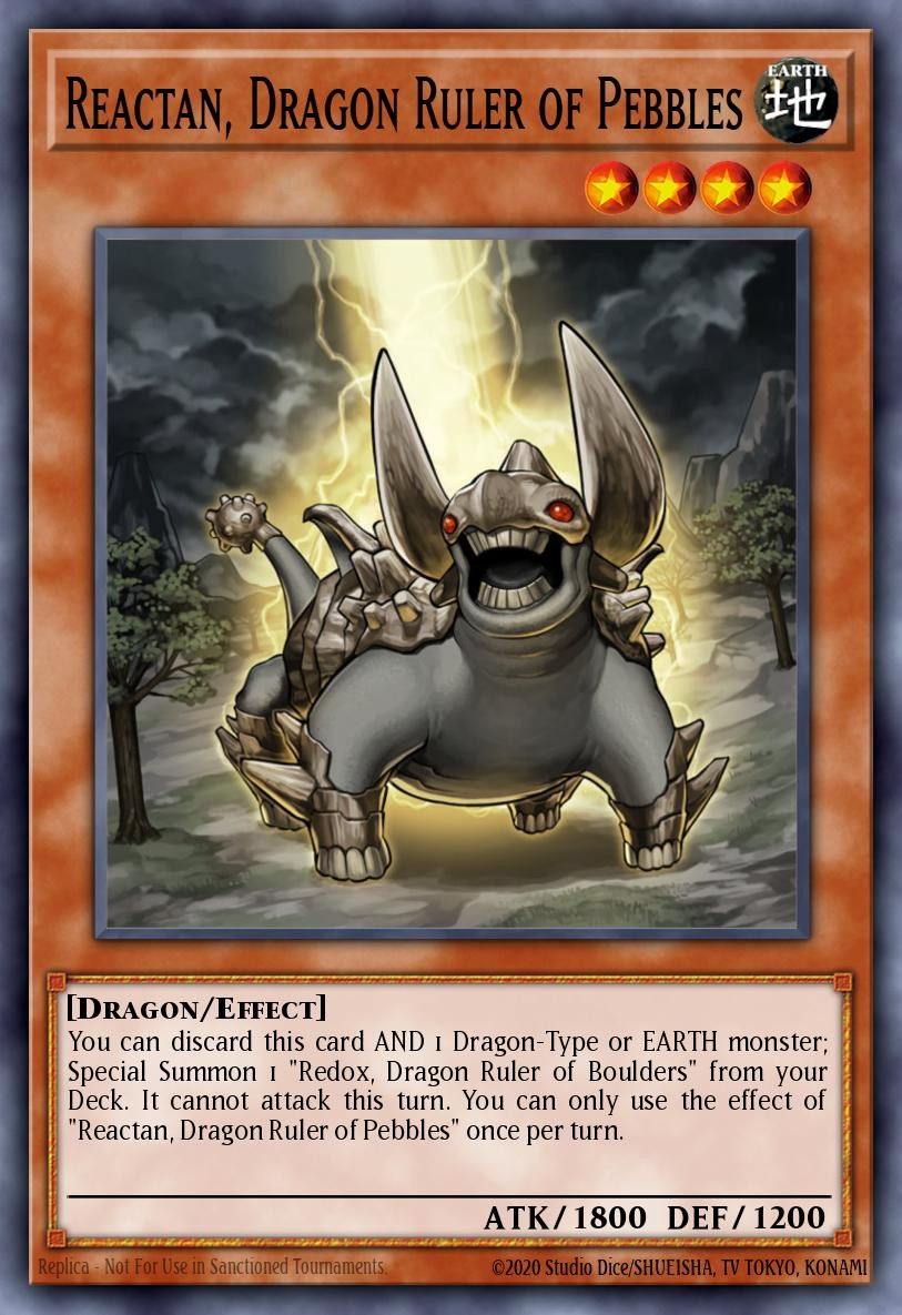 Reactan, Maître Dragon des Pierres
