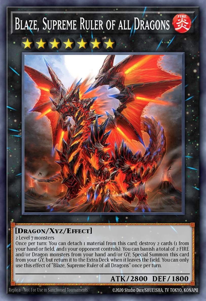 Blaze, Maître Suprême de tous les Dragons