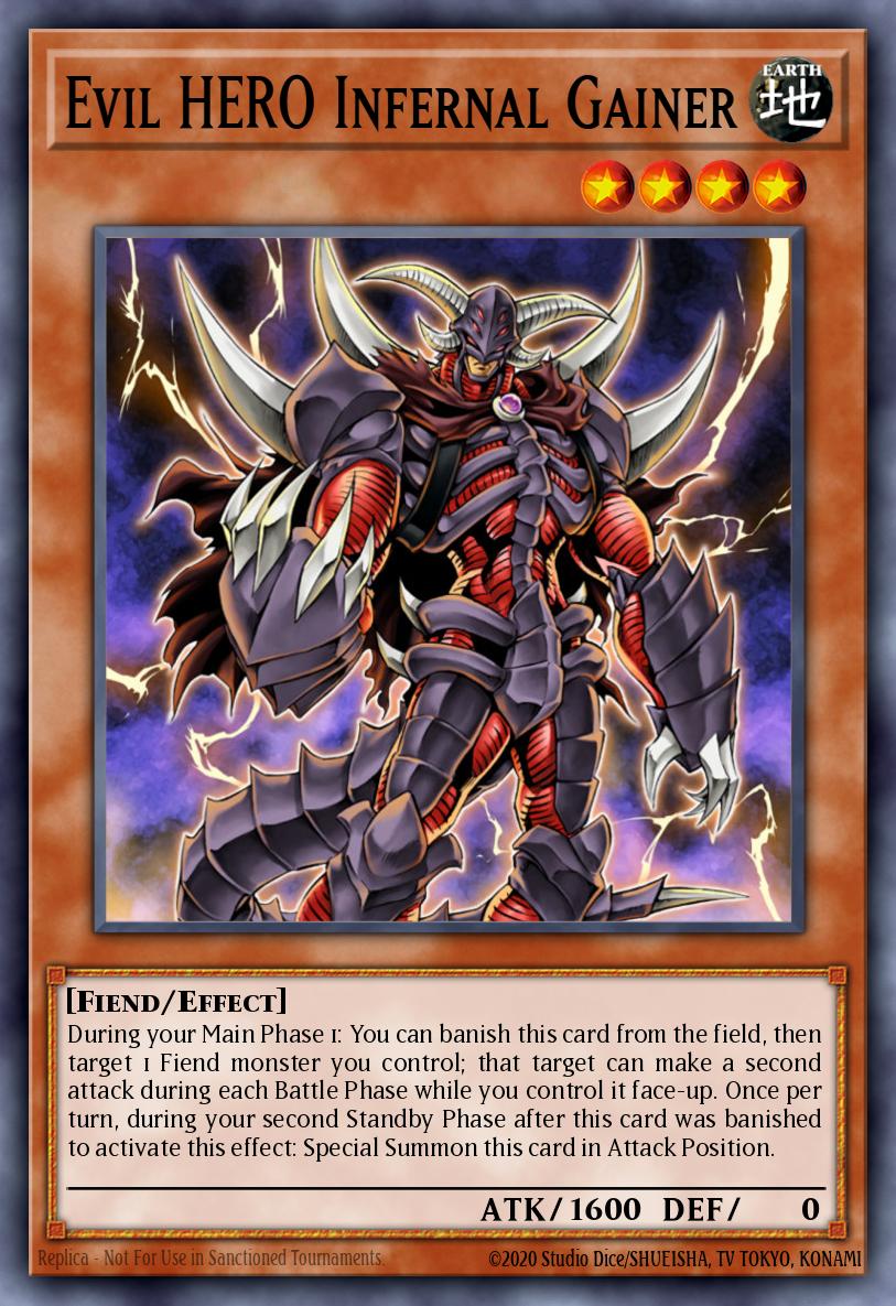 Champion de l'Enfer, HÉROS du Mal