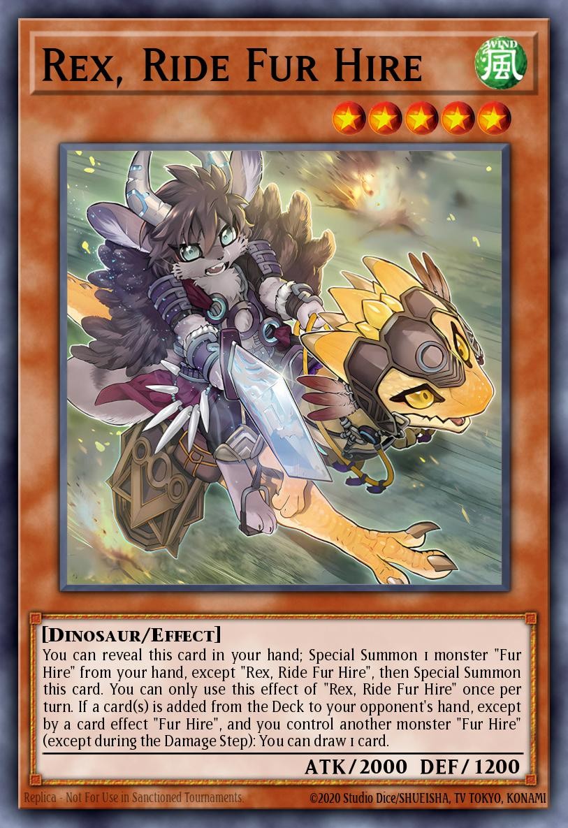 Rex, Monture Mercefourrure