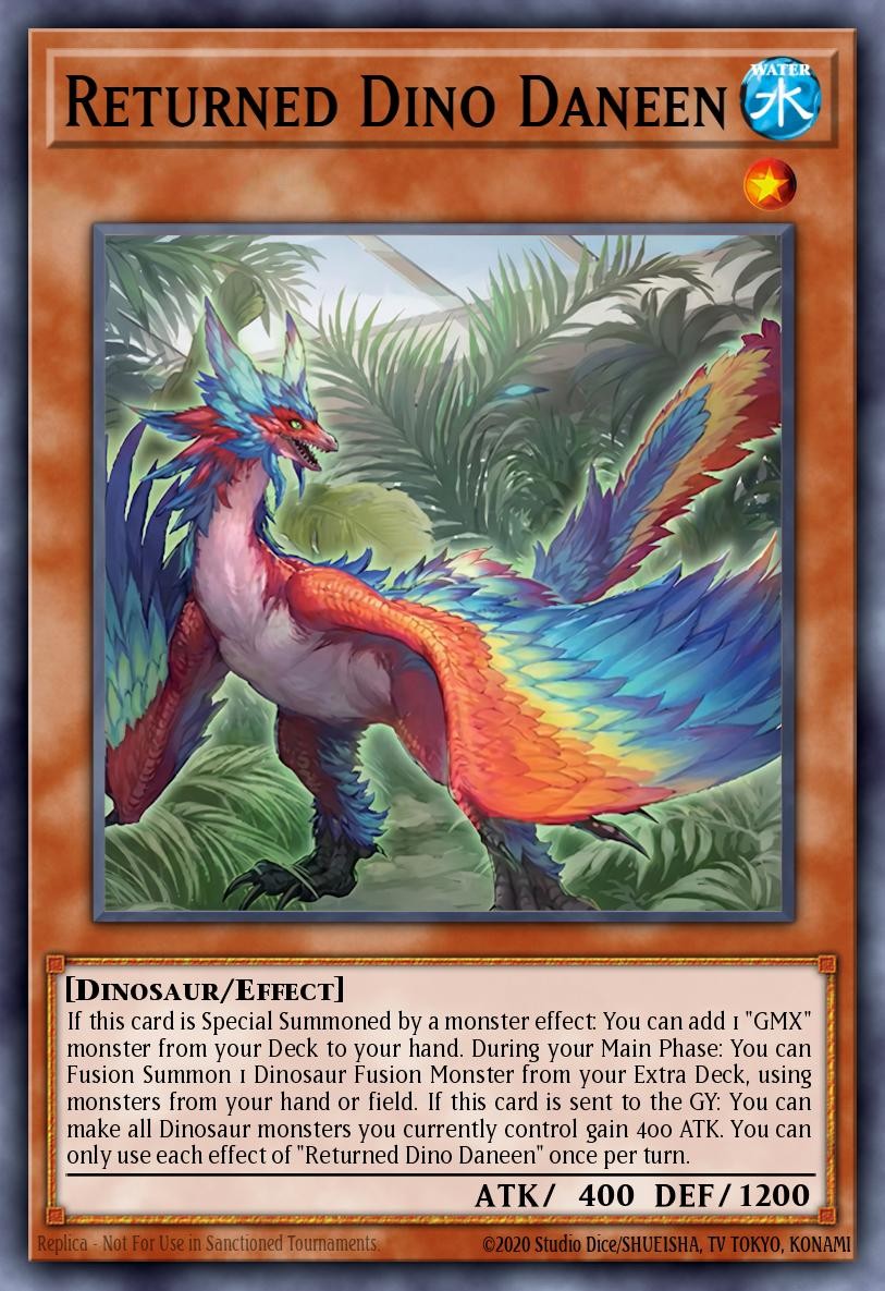 Daneen le Dino Revenu