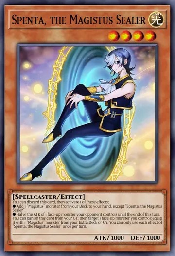 Spenta, Magistus du Scellement