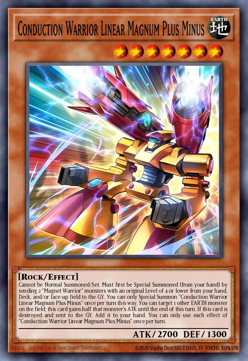 Magnum Plus Moins, Guerrier Conducteur Linéaire