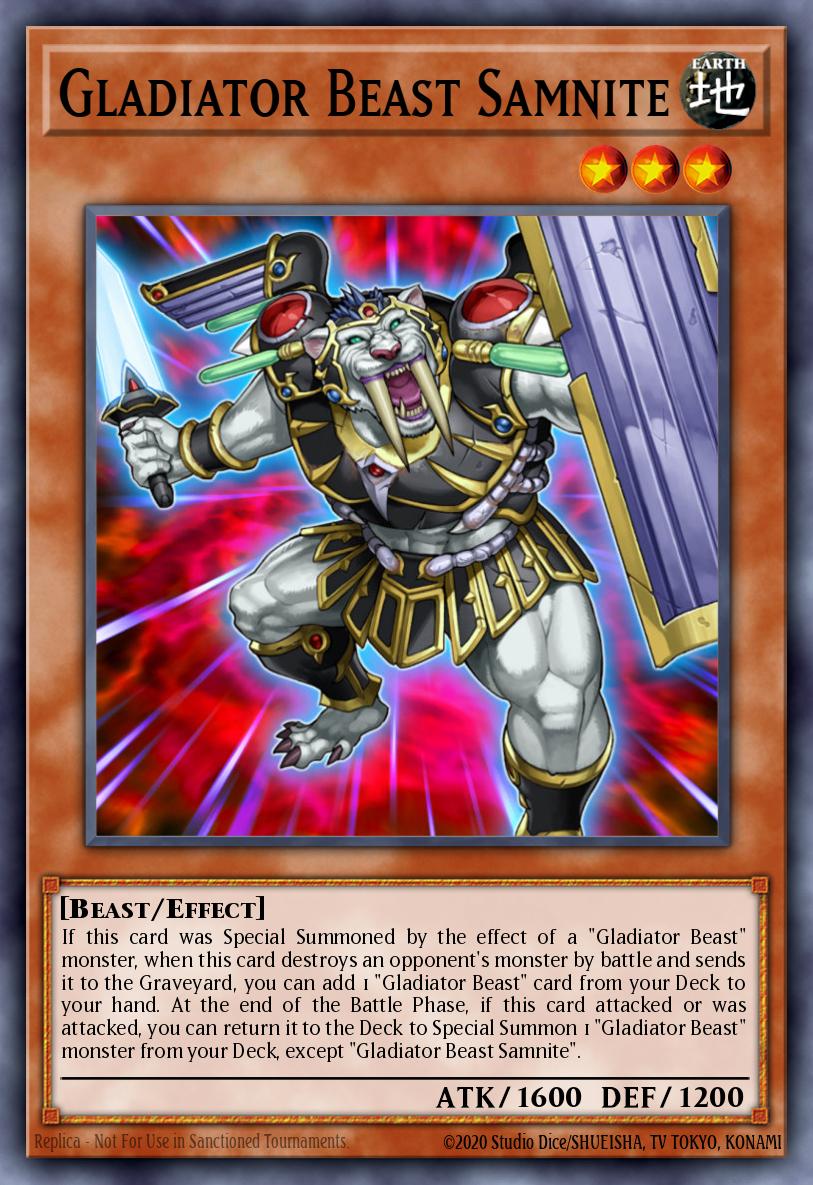 Samnite, Bête Gladiateur