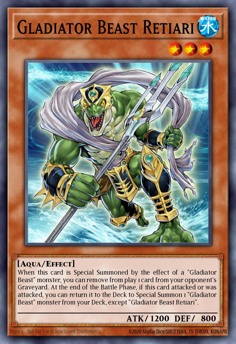 Retiarus, Bête Gladiateur