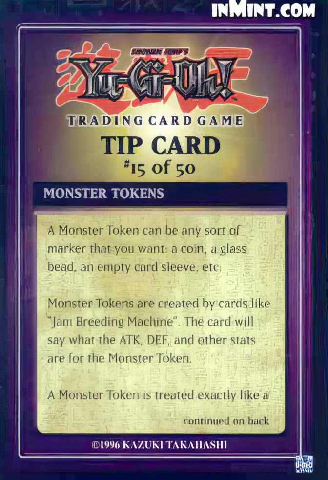 Monster Tokens