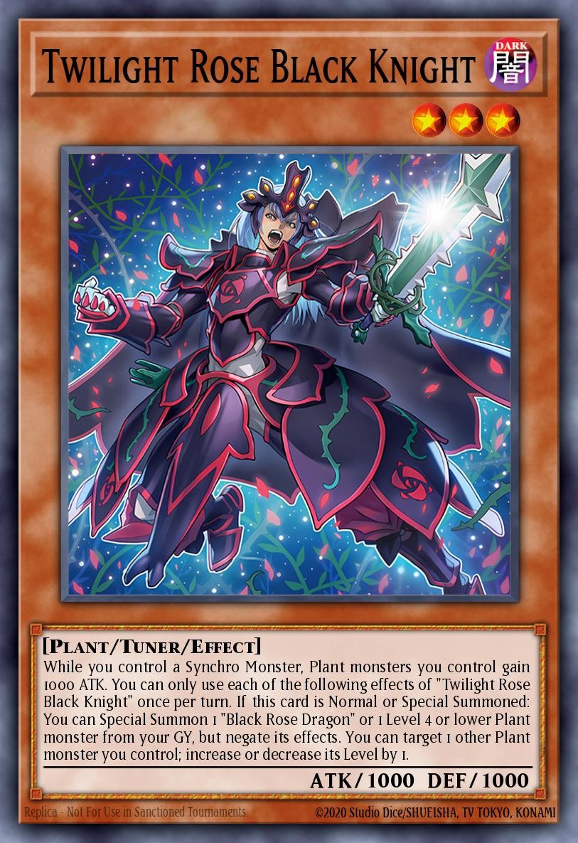 Chevalier Noir de la Rose du Crépuscule