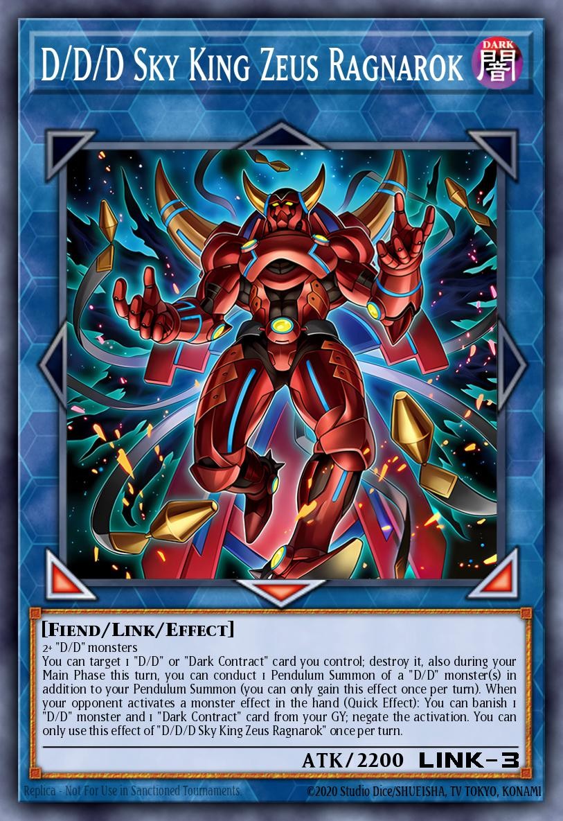 D/D/D Zeus Ragnarok, Roi du Ciel