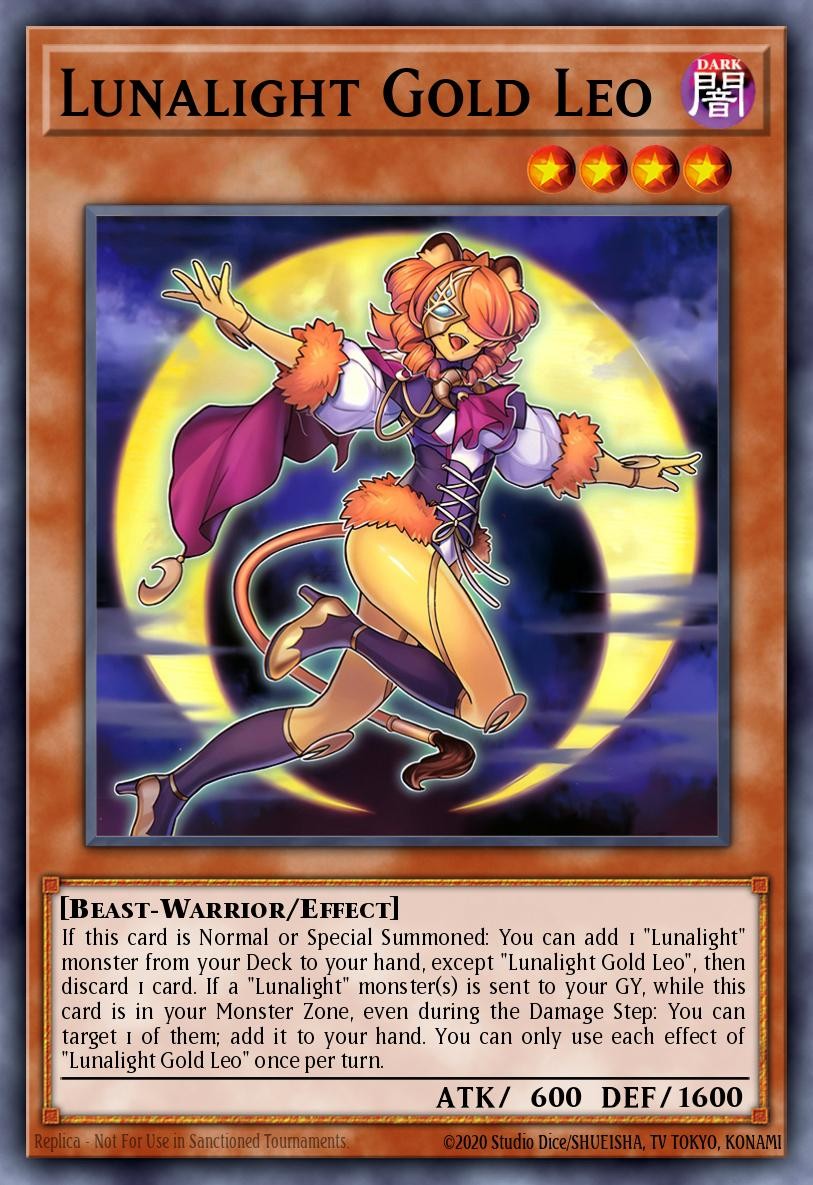 Lionne Dorée de Clair de Lune