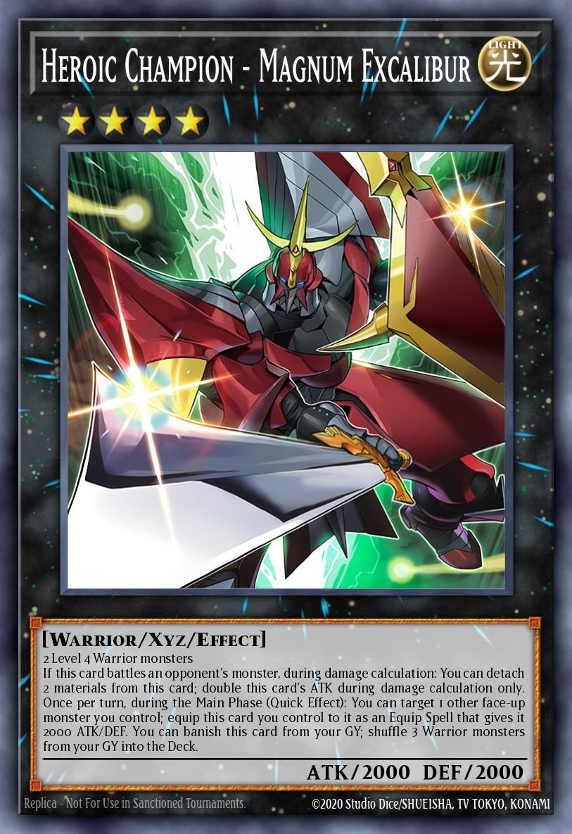 Champion Héroïque - Excalibur Magnum