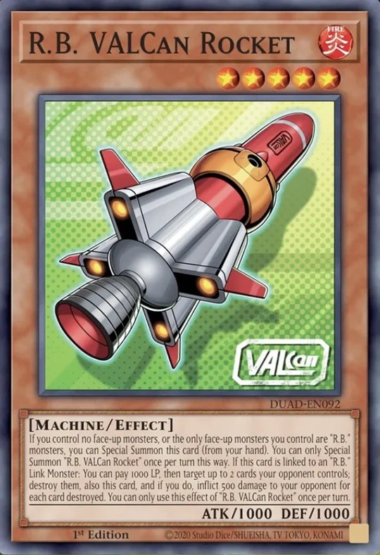 Fusée VALCan R.B.