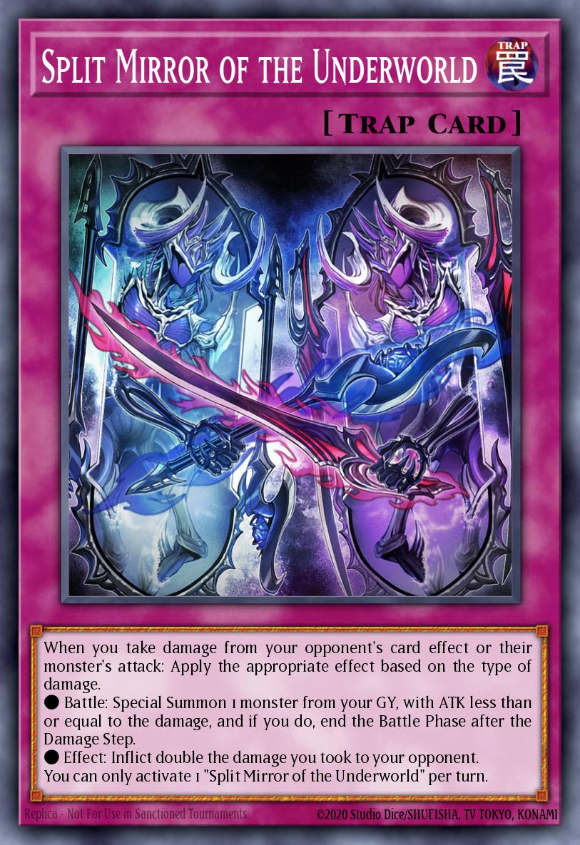 Miroir Divisé des Enfers