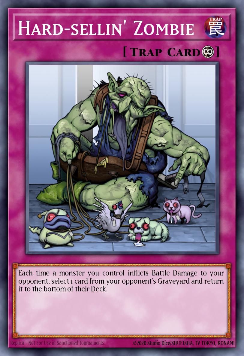 Vendeur Zombie Agressif