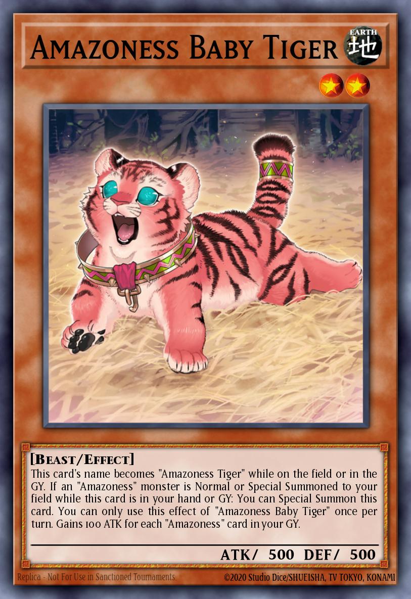 Bébé Tigre Amazonesse